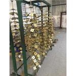 Stainless Steel Hardware Fitting Gold Vacuum Plating Machine For Golden Rainbow