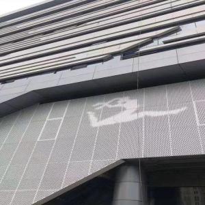Quality Thermal Insulation Rectangle Aluminum Curtain Wall With Superior Weather Resistance wholesale