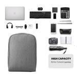 Polyester Fiber Business Laptop Backpack Waterproof 15.6 Inch Laptop Bag
