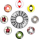 OEM Cosplay Contact Lens Soft Halloween Crazy Colored 40% Water content