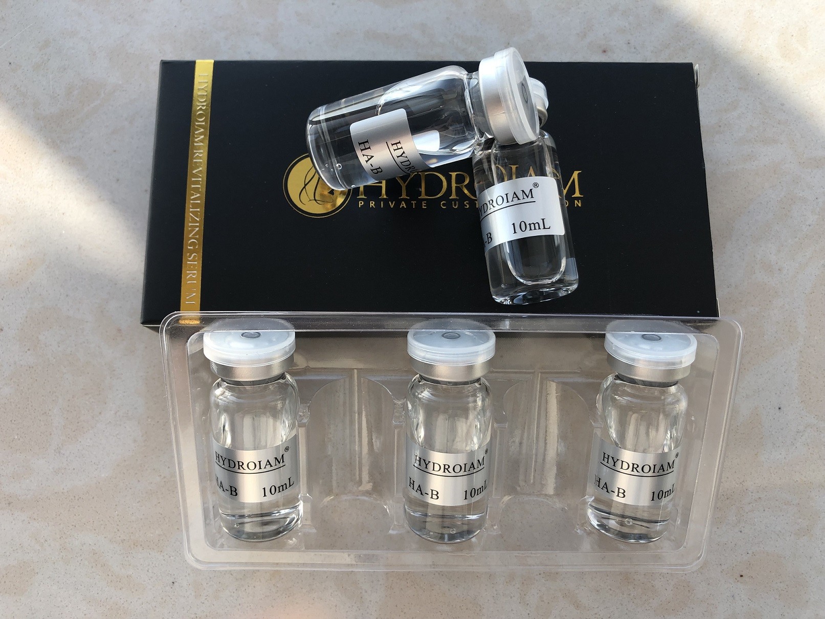 10ml 100% 20mg pure non cross linked hyaluronic acid injection dermal filler for derma pen