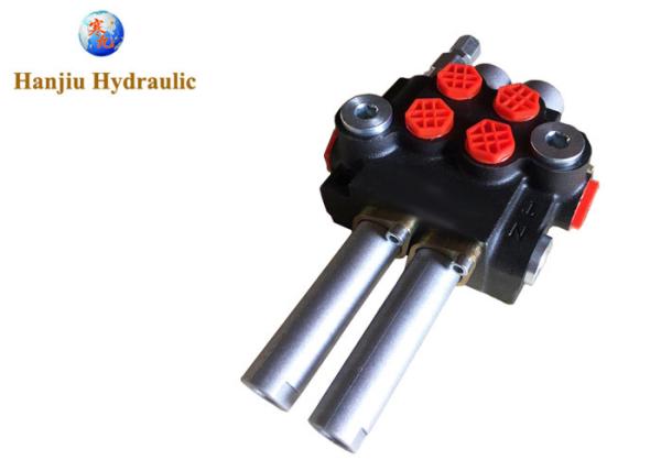 Hydraulic Control Valves 40Liters Directional Manual Valves Trackloader