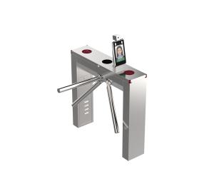 Quality Automatic Face Recognition Thermal Scanner SUS304 Tripod Turnstile Gate ISO Certified wholesale