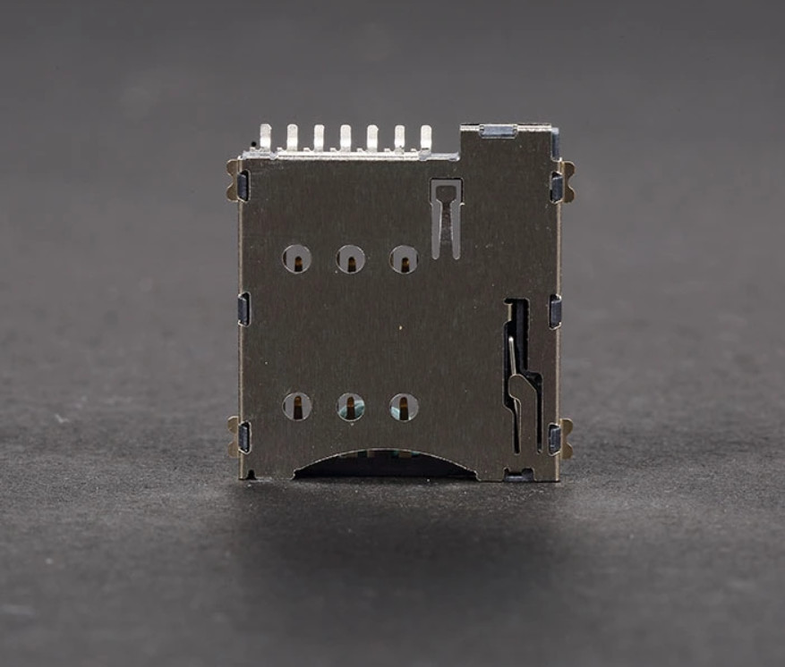 China good columnless PIN Micro 1.4mm 6+1P SIM socket connector
