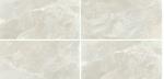 Beige Italy Marble Effect Porcelain Floor Tiles / Polished Full Glazed Porcelain