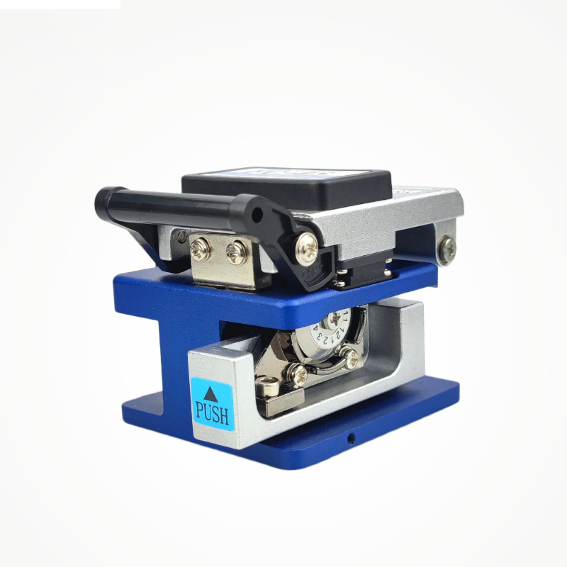 FTTH Fiber Cable Cleaver with 12 Blades Optical Fiber Cleaver High Precision FC-6S