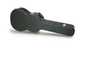 Quality Beautiful Leather Exterior Wooden Guitar Case For Musical Instrument Mandolin wholesale