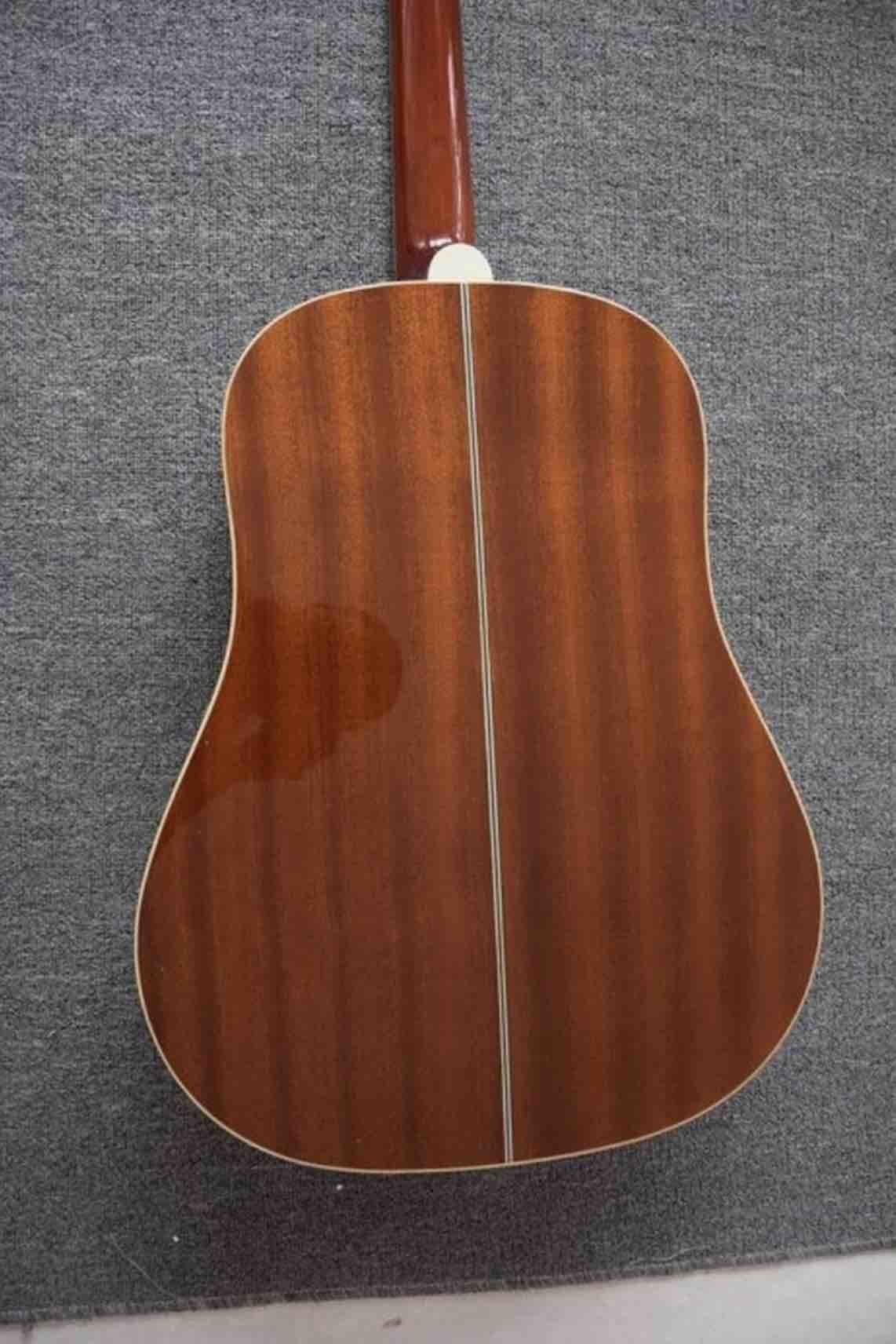 Custom Shop John Lennon J160e Natural Acoustic Guitar with customize logo on headstock is available free shipping cost