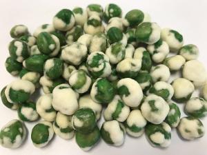 Quality Spicy Green Peas Snack , Shrimp Organic Wasabi Crispy Green Peas No Pigment wholesale