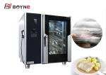 Stainless Steel Industrial 10 Trays Combi Oven Commercial With Boiler