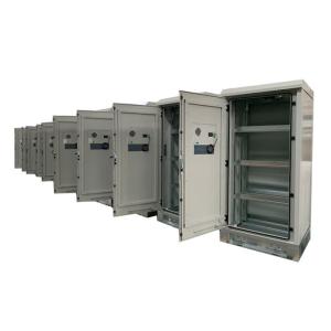 Quality 2.1m Outdoor Battery Cabinets , Outdoor Telecommunication Cabinet wholesale