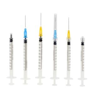 Quality JR Medical Disposable Syringe 1ml Luer Slip ETO Sterilization wholesale