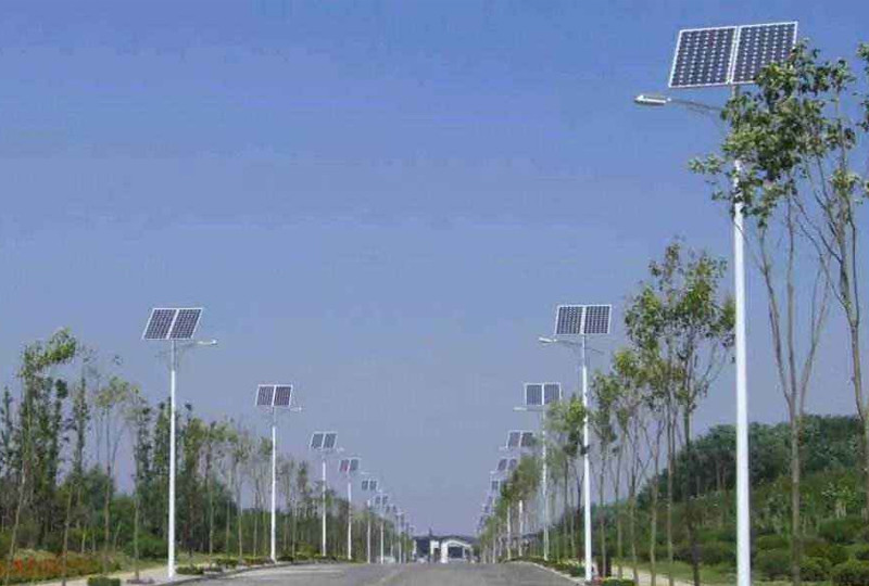 80W - 200W Outdoor Led Street Lights With Solar Panel 5 To 8m installation height solar street light