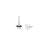 Oval Head Black Finish Stainless Steel Tornillos Para Metal Tek Screw for