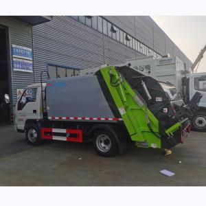 Quality Garbage Truck With Compactor Foton Carbon Steel Compactor Garbage Truck Max Driving Speed 90 Km/H wholesale
