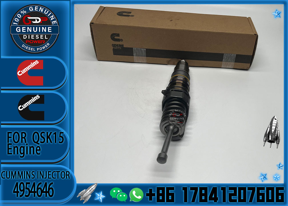 original truck QSK15 engine parts 4076963 4954646 4903028 fuel injector used in Cummins