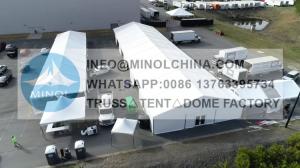 Quality PVC Coated 5m Span Vaccine Super Station In Parking Lot wholesale
