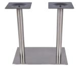 Modern Style Restaurant Dining Room Table Base / Square Metal Table Legs