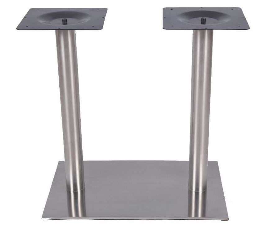 Stainless Steel Table legs Metal Dining Table Base 720mm Height For Restaurant