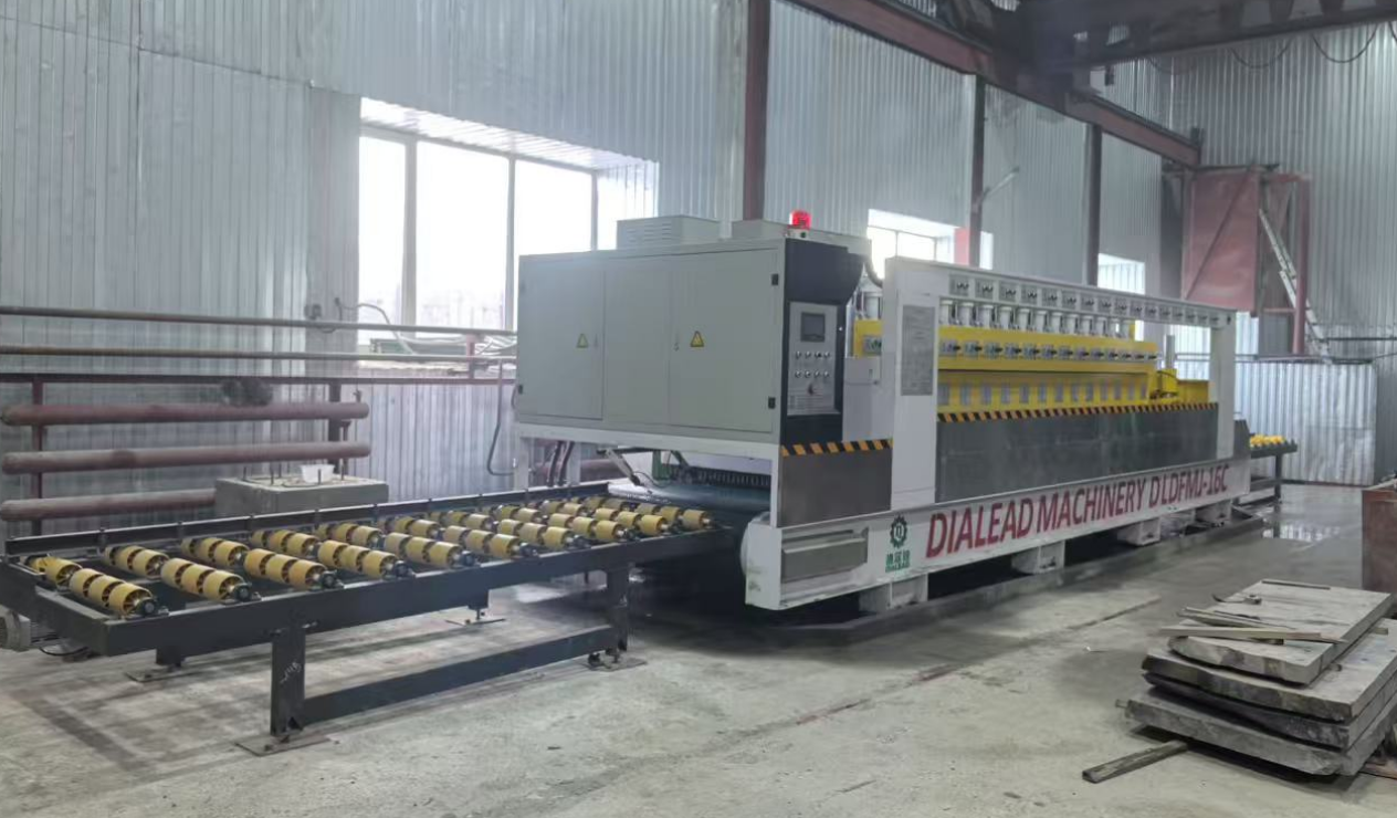 Automatic Bush Hammer Machine for Granite Litchi Surface Processing
