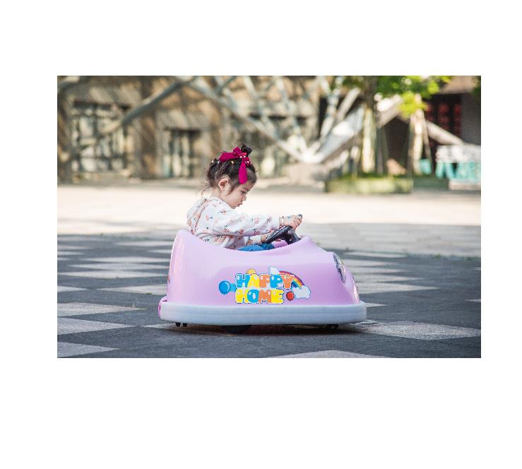 Newest Children's Electric Ride-On Bumper Car with Remote Control and Music at Prices