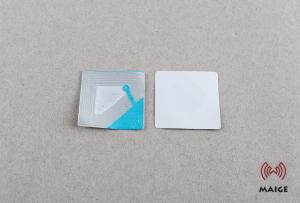 Quality Anti Shoplifting EAS Tag Label , Eas Rf Label 4 * 4 Cm High Detection Rate wholesale