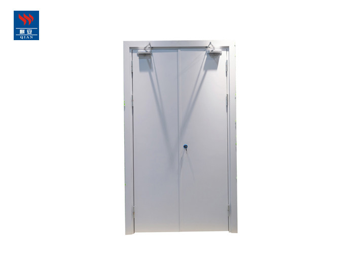 30min Swing Double Front Steel Hospital Fire Doors