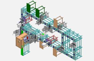 Quality Customized Automated Production Line For Testing Of Mechanical Assembly Parts wholesale