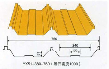 CE Blue Color Cold Roll Forming Machines WITH 3 - 6m / Min Processing Speed