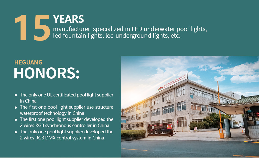 Highlight 18W PAR56 1700LM Led Swimming Pool Light FCC