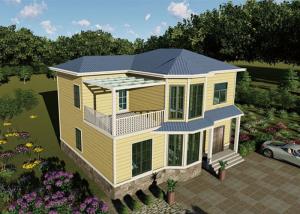 Quality Recyclable Wind Resistance Green Prefab Homes Light Steel Prefab Home Kits wholesale