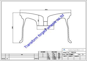 Quality TM201106 20X11 inches forged wheels monoblock wheels blanks Dimple style barrel and rims wholesale