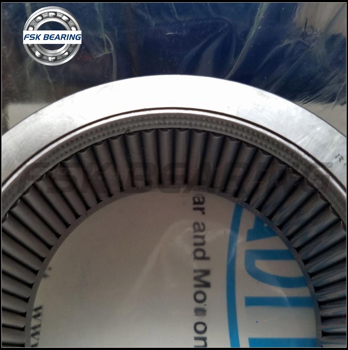 Durable NA2050 Solid Full Complement Needle Roller Bearing NA Series With Inner Ring