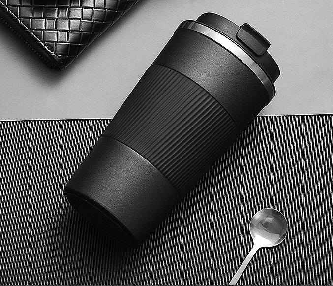 Stainless Steel 12oz Vacuum Insulated Coffee Travel Mug Spill Proof Double Walled Tumbler Cups For Keep Hot / Ice Coffee Tea Beer