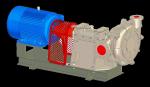 Abrasion Resistant Submersible Slurry Pump , 55kw Hydraulic Sludge Pump X65ZBYL