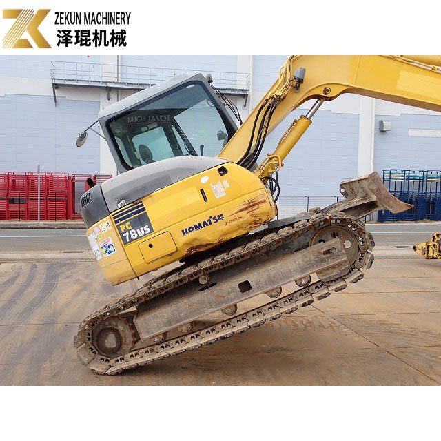 8 Ton KOMATSU PC78 PC78US Excavator Second Hand for Earthmoving Projects