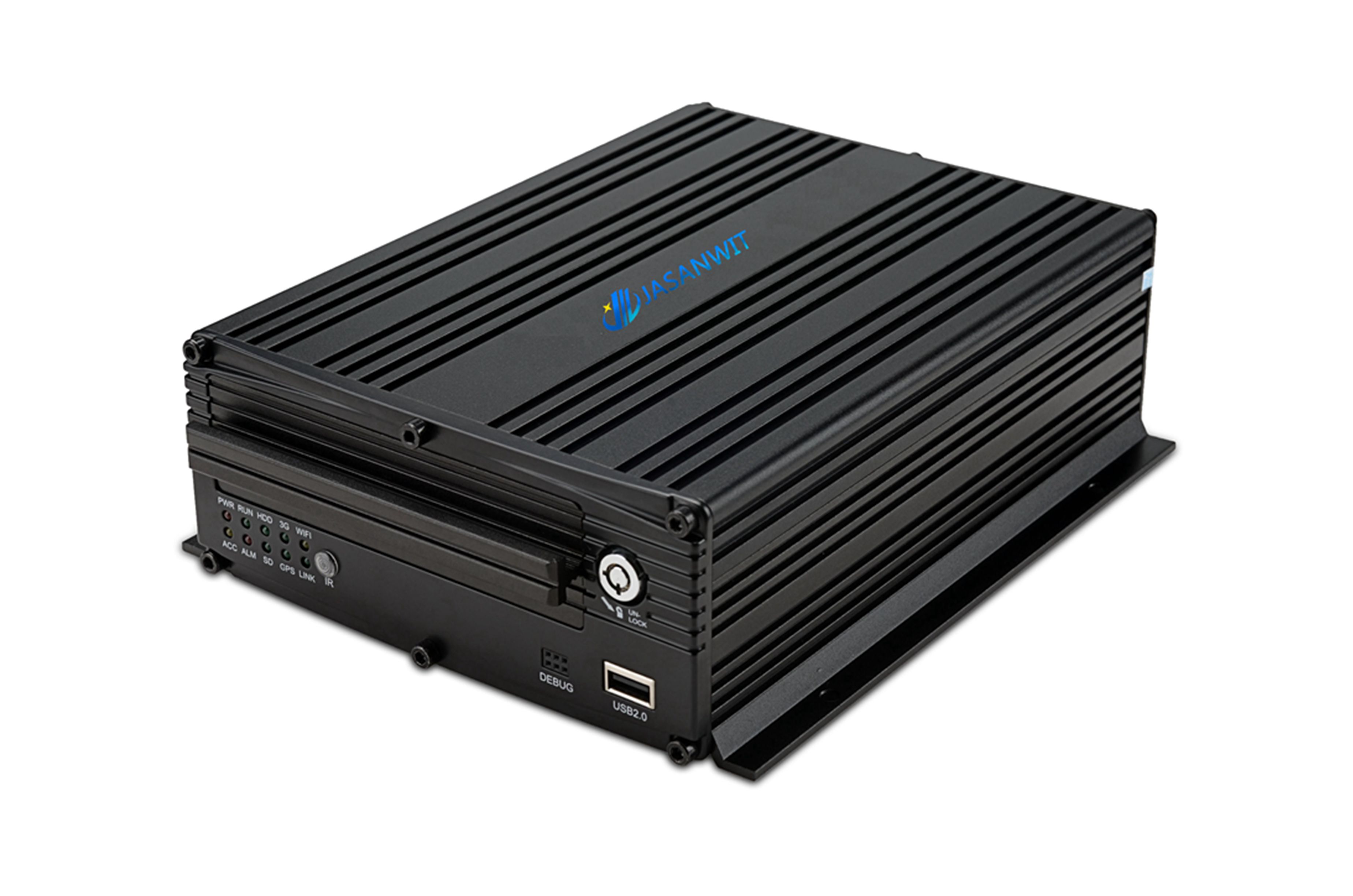 8CH Full 960H HDD Mobile DVR Black box with wifi & 3G & GPS for Tubing vehicles, police cars, armored cars,