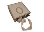 elegant Customized print matte paper present bags hot stamp logo