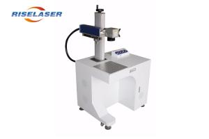 Quality High Accuracy 20W Fiber Laser Etching Machine , Compact Metal Engraving Machine wholesale
