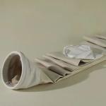 775gsm 800gsm Filter Cloth Bag , Cement Plant Non Woven Filter Media ISO9001