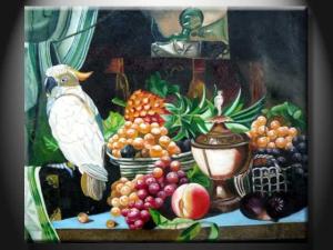 Quality Beautiful Fruit Paint Handmade Oil Painting for House Decoration GDJW1034 wholesale