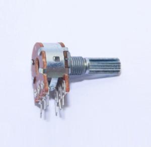 Quality 16mm rotary potentiometer with metal shaft, carbon potentiometer, trimmer potentiometer wholesale