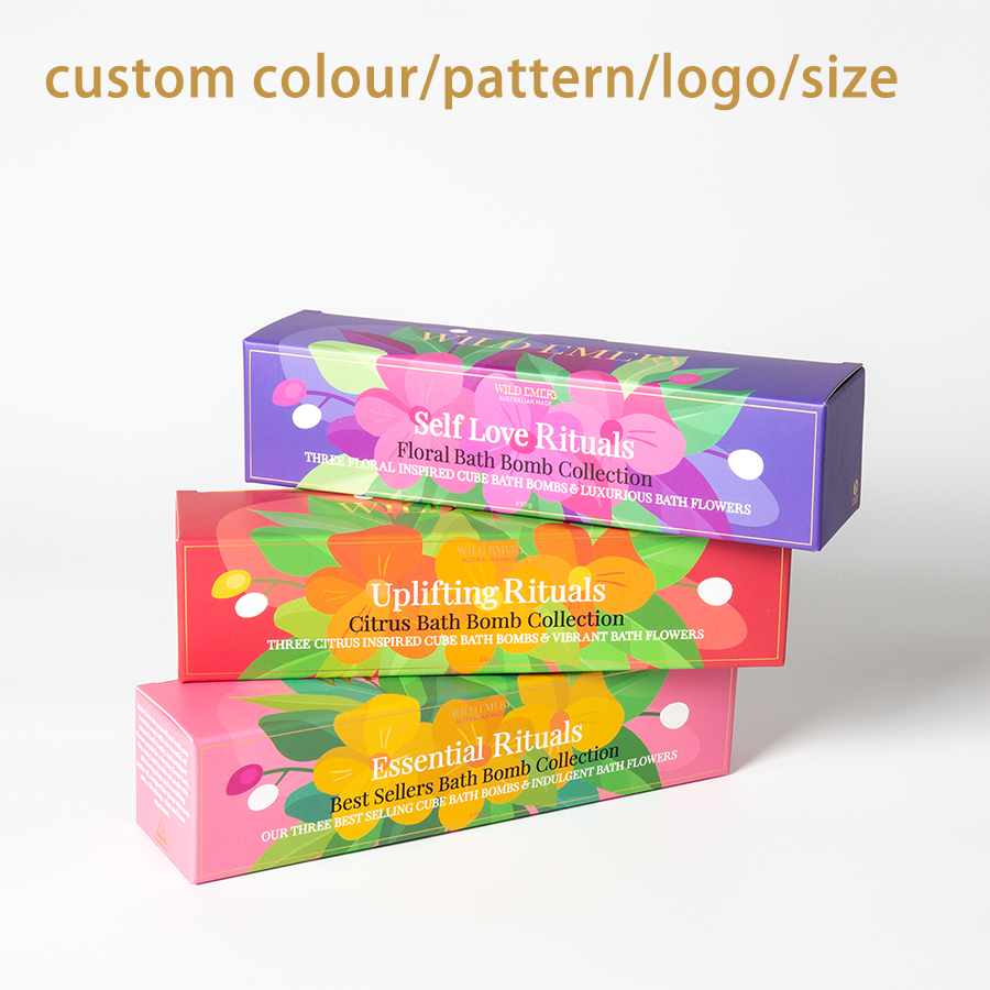 Custom Logo Ivory Cardboard Paper Tuck End Boxes For Shipping Colorful Printing