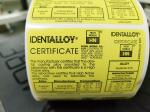 Audental A75 (HIGH NOBL /Crown&Bridge Alloy /Yellow/Au75%）