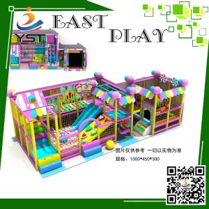 Quality TUV Certificate Indoor Soft Play Equipment , Indoor Kids Playhouse For Shopping Center wholesale