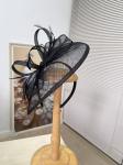 Millinery Supplies Sinamay Feather Fascinator 10*20 cm