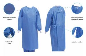 Quality Nonwoven Disposable Medical Protective Gowns wholesale