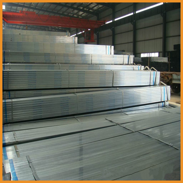 pre galvanized rectangular tube