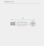 32mm Length Steel Minifix Cam Bolt, Cabinet Hardware For Flat-Pack Furniture