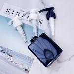 Square Skincare Plastic Packaging Bottles Custom Logo